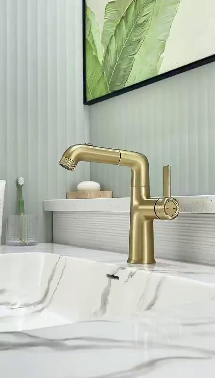 Lift Pull-out Basin Faucet